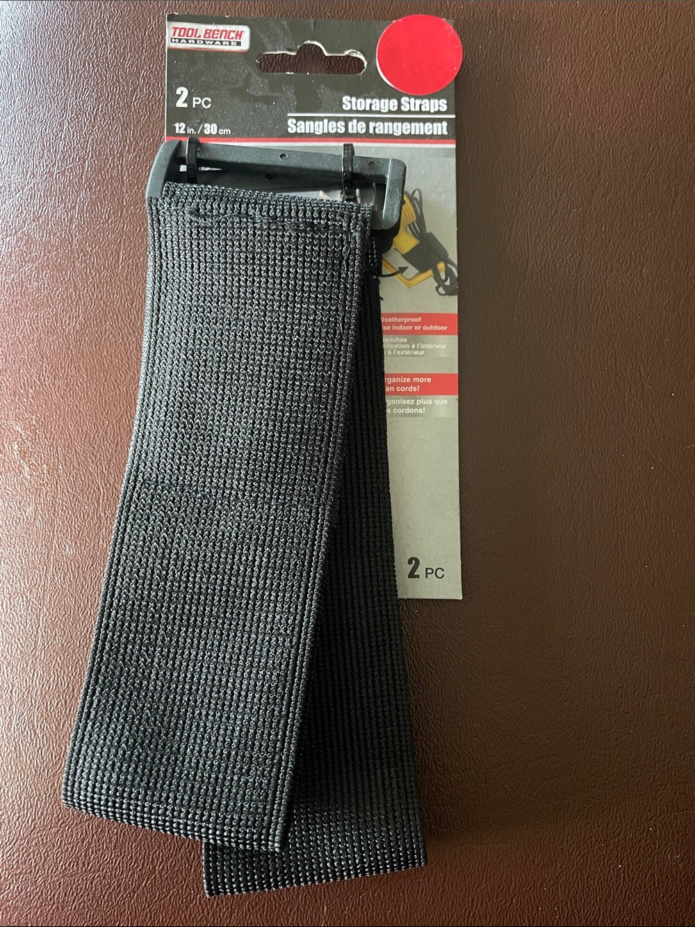 Tool Bench Storage Straps weatherproof indoor or outdoor